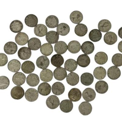 Silver Canadian Dimes