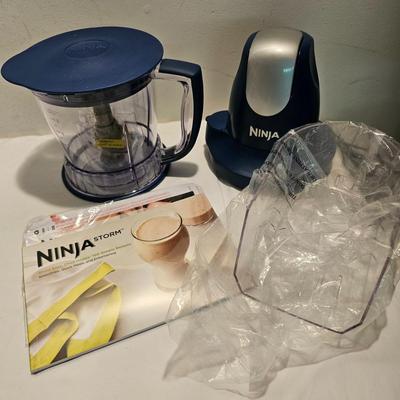 Assorted Small Kitchen Appliances: Ninja Storm, Electric Mandoline, & More (G-JS)