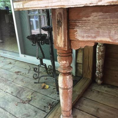 Rustic Outdoor/Garden Table
