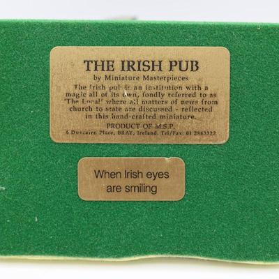 The Irish Pub by Miniature Masterpieces Music Box