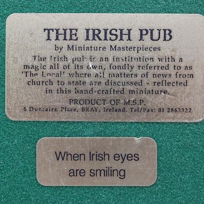 The Irish Pub by Miniature Masterpieces Music Box