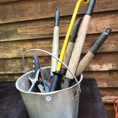 Bucket of Gardening Tools