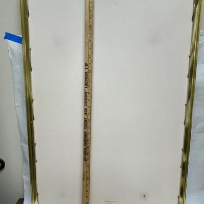 Framed Watercolor by Newsom 1988 - stone pathway through garden