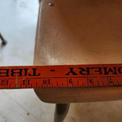 Vintage Two Children School Chair 21 by 11 by 10