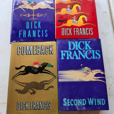 Hardback lot Dick Francis Fiction & Fiction Books in English