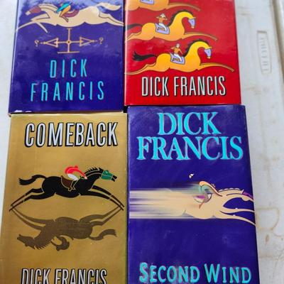 Hardback lot Dick Francis Fiction & Fiction Books in English