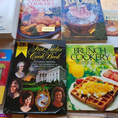 Cookbook Lot some vintage