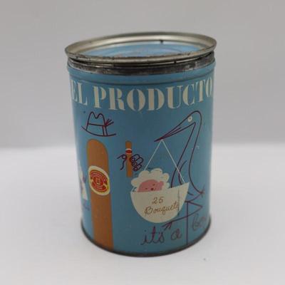 Vintage El Producto Cigar Tin