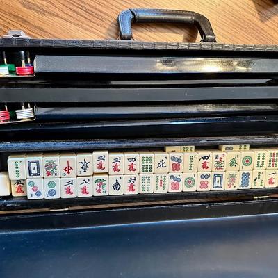 Vintage Mahjong pair of complete sets