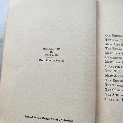 Vintage book Lot Through the looking Glass