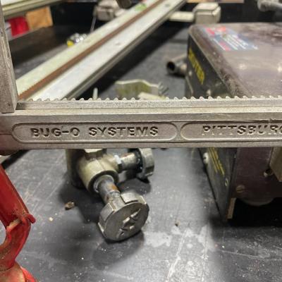 Bug-O Skuter Mechanized Welder and Cutting Rail System 19'-6" of Rail