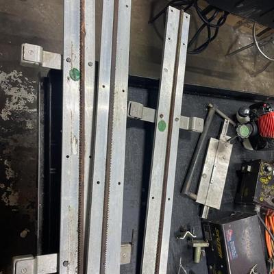 Bug-O Skuter Mechanized Welder and Cutting Rail System 19'-6" of Rail