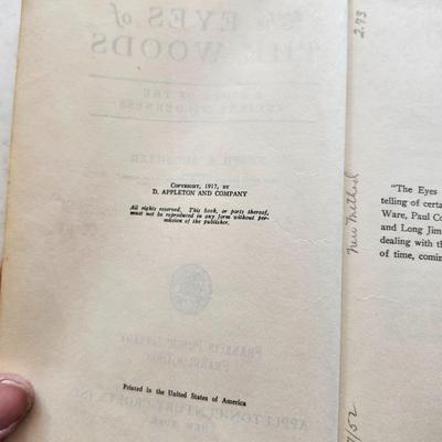 Joseph Alexander Altsheler, hardback books Copyright 1916