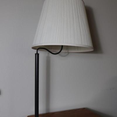 Floor Lamp Table with Magazie Rack
