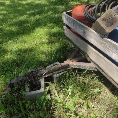 Sprayer System with Hose and Reel, Boom Extension, and Pull Wagon 24 Gallon