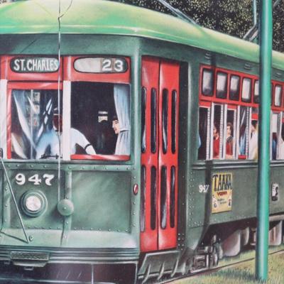"St. Charles Street Car, 947" Print by Cody Walsh