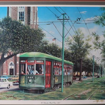 "St. Charles Street Car, 947" Print by Cody Walsh