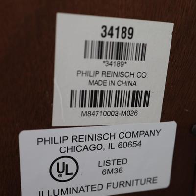 Philip Reinisch Company - Illuminated Display Curio Cabinet