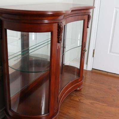 Philip Reinisch Company - Illuminated Display Curio Cabinet