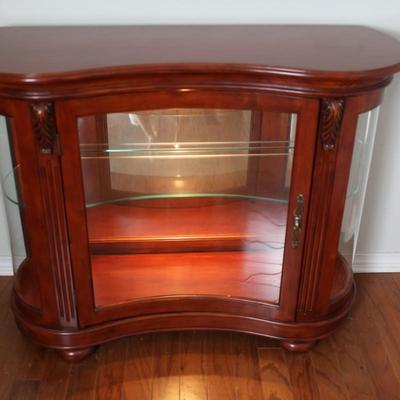 Philip Reinisch Company - Illuminated Display Curio Cabinet