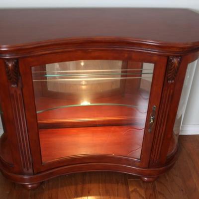 Philip Reinisch Company - Illuminated Display Curio Cabinet