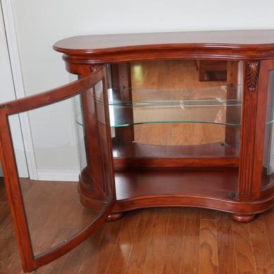 Philip Reinisch Company - Illuminated Display Curio Cabinet