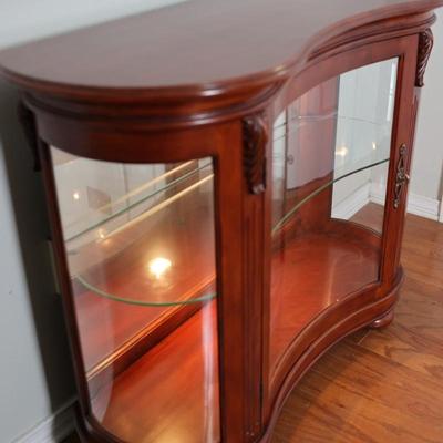 Philip Reinisch Company - Illuminated Display Curio Cabinet