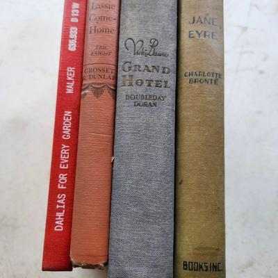Vintage book Lot :"Jane Eyre" BY Charlotte Bronte Lassie