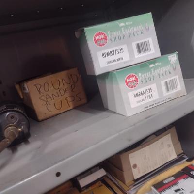 Collection of Spark Plugs and Various Small Engine Parts New in Box as Shown (See all Pictures)