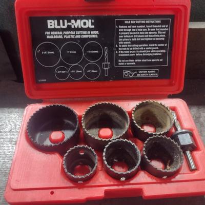 Blu-Mol Hole-Saw Cutting Set