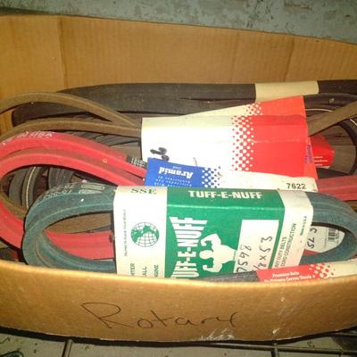 Collection of Small Engine Belts New in Packaging (See all Pictures)