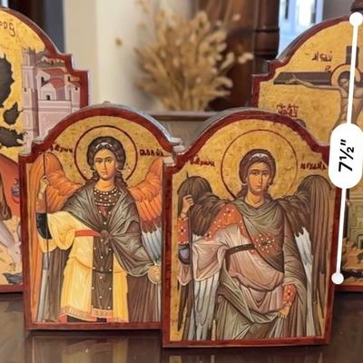 Set of 4 Russian icons
