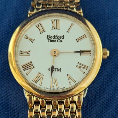 Bedford Time Company ladies wrist watch New battery 3ATM Water resistant Swiss