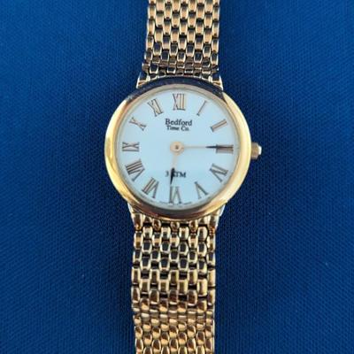 Bedford Time Company ladies wrist watch New battery 3ATM Water resistant Swiss