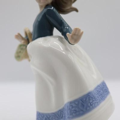 Nao by Lladro - Girl with Flower Basket