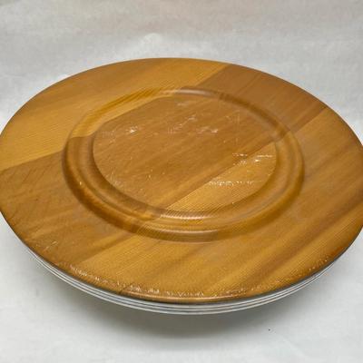 Vintage Aluminum 50’s Lazy Susan, Red & Black, Holiday Serving Tray with Pedestal