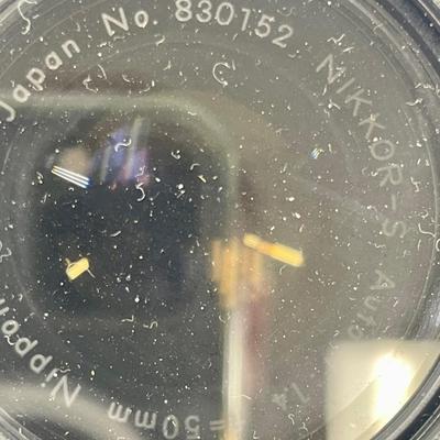 Vintage Nikon F 35mm SLR Film Camera W/ Photomic FTN Finder, Nikkor 50mm f/1.4 Lens, SN 7094019