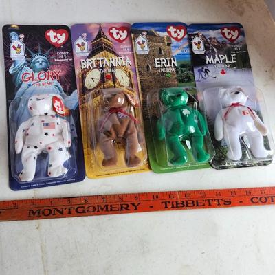 TY international beanie baby original unopened packaging set,