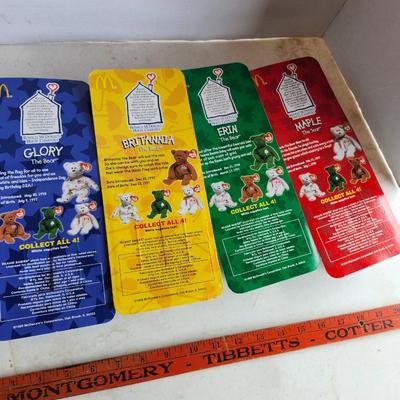 TY international beanie baby original unopened packaging set,