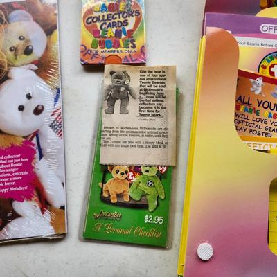 Ty's Beanie Babies Value Guide books, collector cards