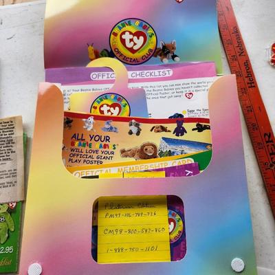 Ty's Beanie Babies Value Guide books, collector cards