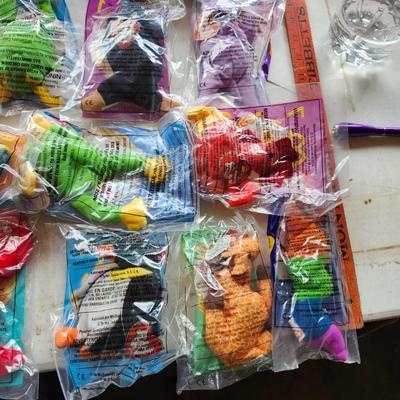 Lot of McDonald's Teenie beanie baby's in Original plastic, 1998-2001 Sealed
