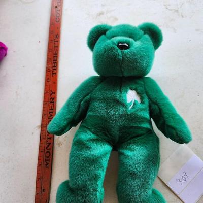 Two TY Beanie Buddy plush