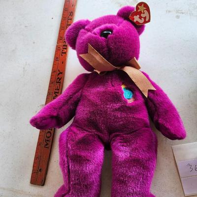 Two TY Beanie Buddy plush