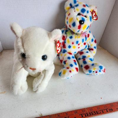 Two TY Beanie Buddy