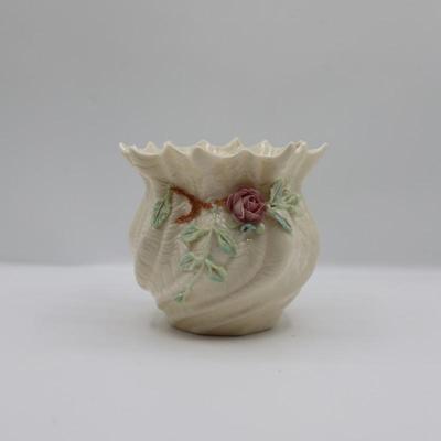 Belleek Irish Porcelain Vase