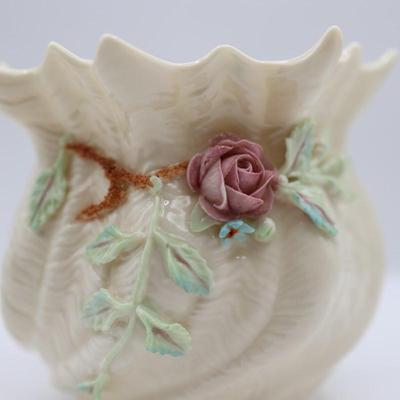 Belleek Irish Porcelain Vase