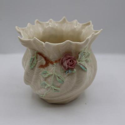 Belleek Irish Porcelain Vase