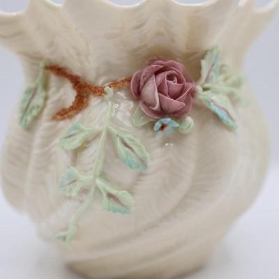 Belleek Irish Porcelain Vase