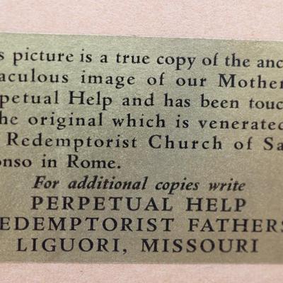 Our Lady of Perpetual Help Framed Prints (2)